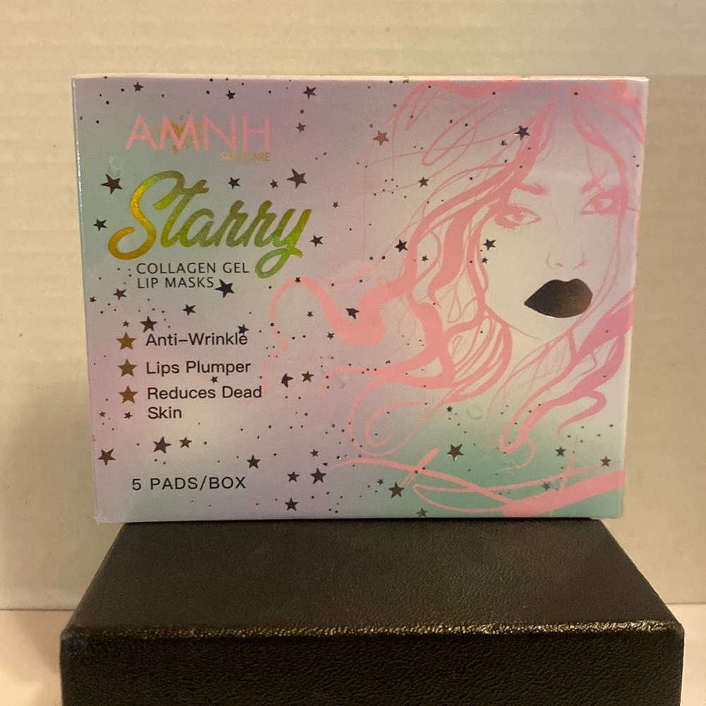 AMNH Skincare Starry Collagen Gel Lip Mask. (5pk)